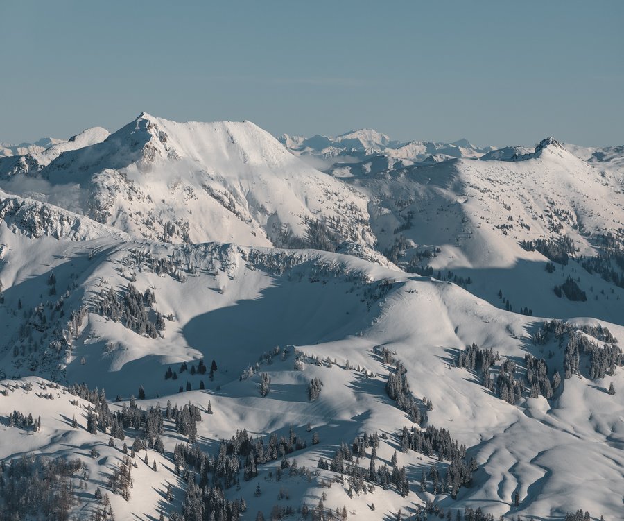 winter landscape Kitzbühel