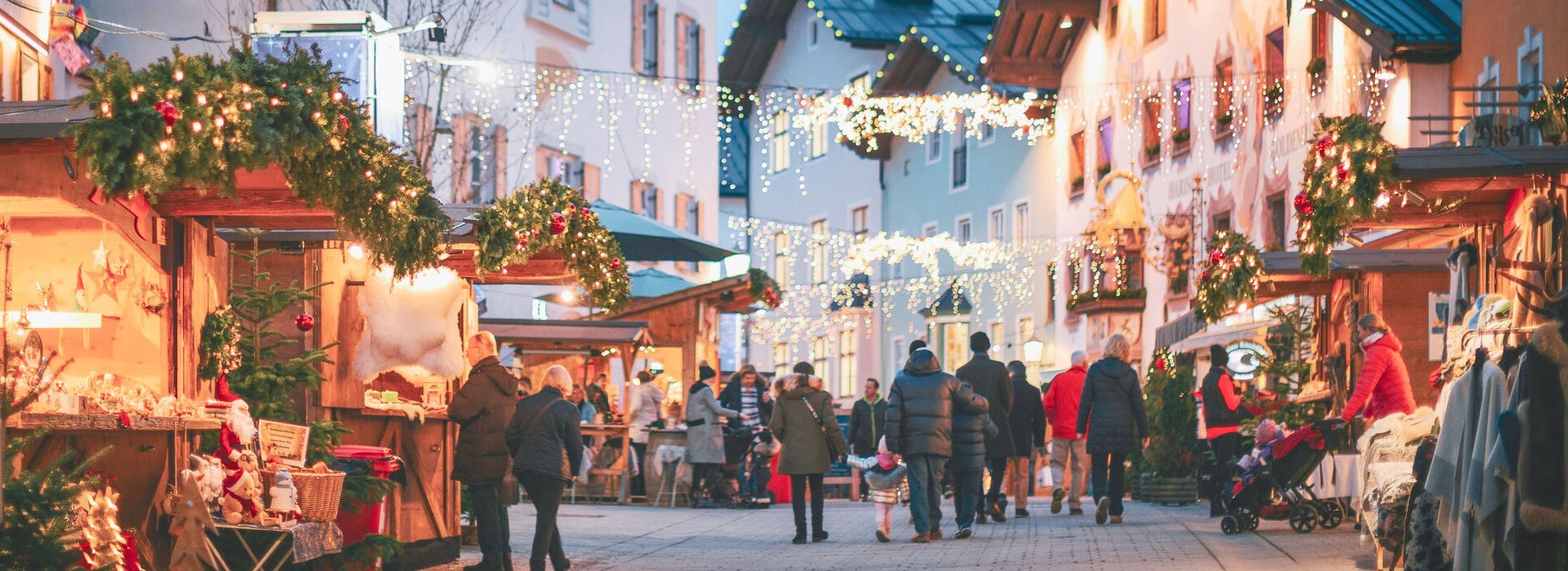 Christmas market in Kitzbühel