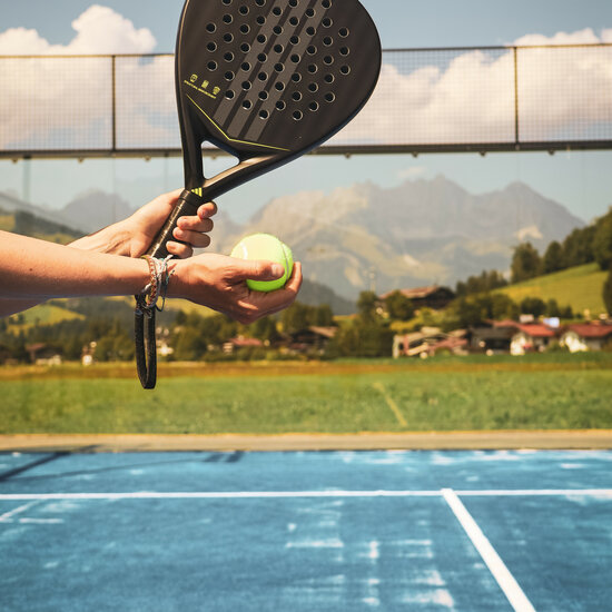 Padel spielen auf dem Padelplatz Kitzbühel