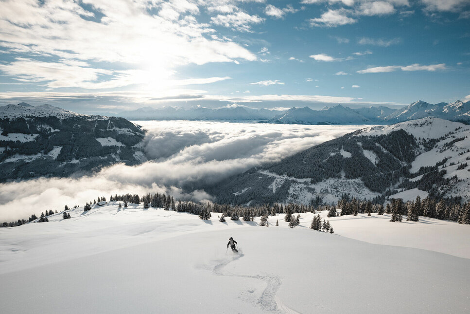 Deep Snow - Freeriding in Kitzbühel