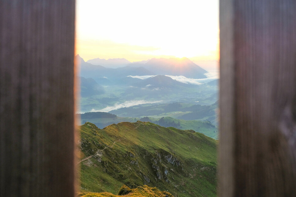 Aussicht vom Kitzbüheler Horn in Kitzbühel