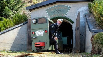 Bergwerk Fahrzeug