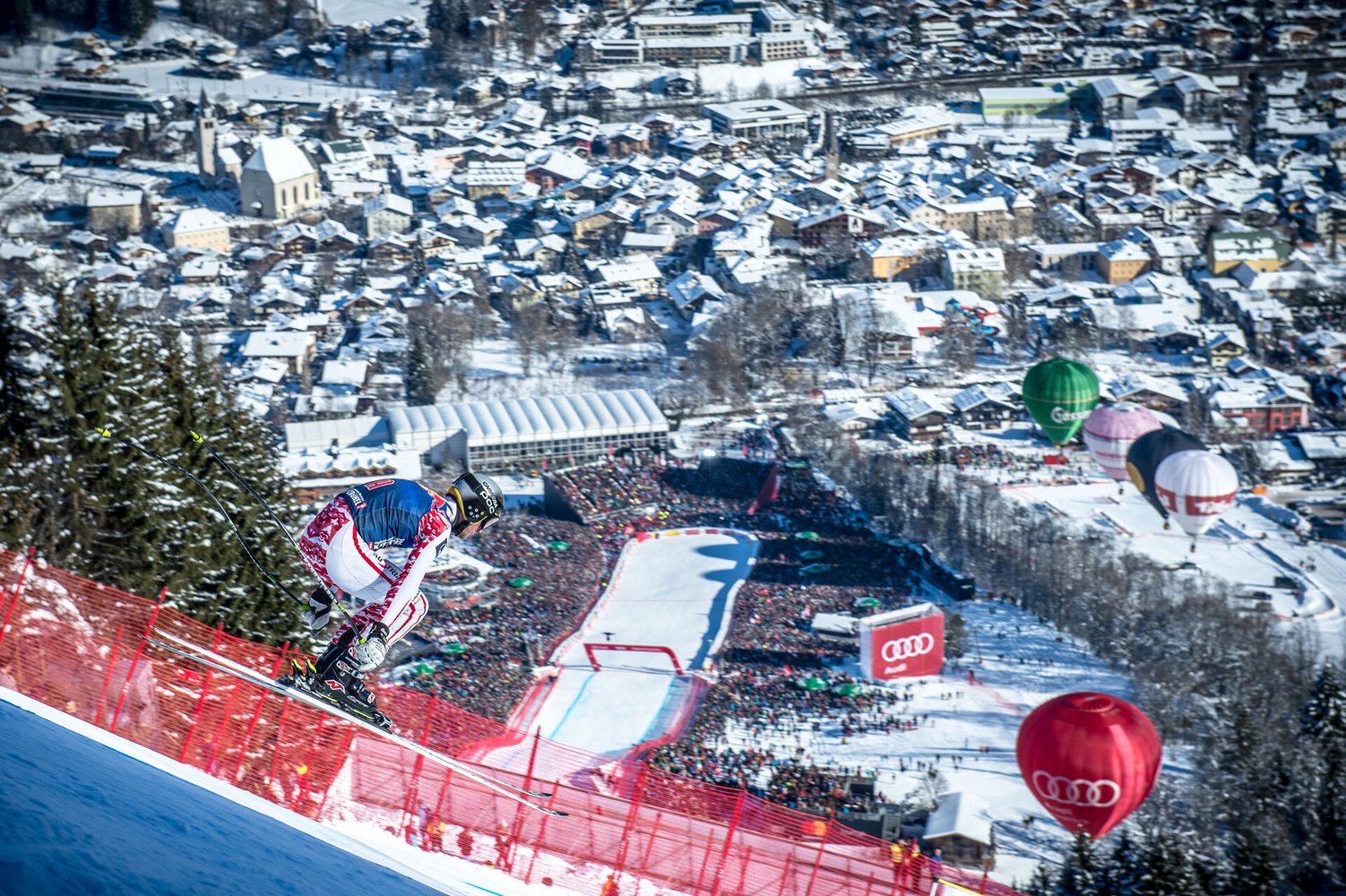 HahnenkammRennen in Kitzbühel Ski Alpin Weltcup 2024 Kitzbühel