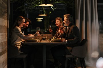 People at the table