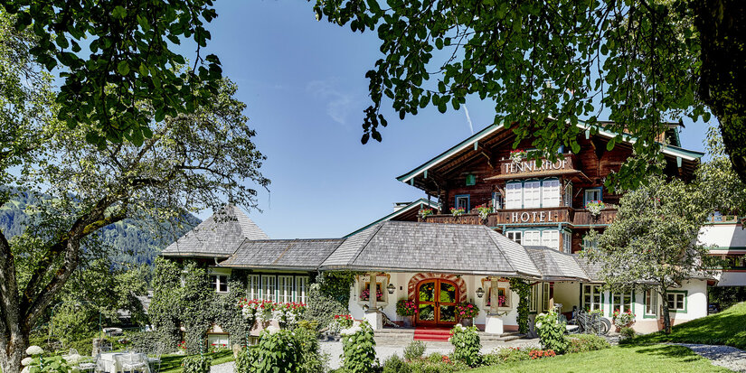 Golf meets fine dining at the Tennerhof Hotel in Kitzbühel.
