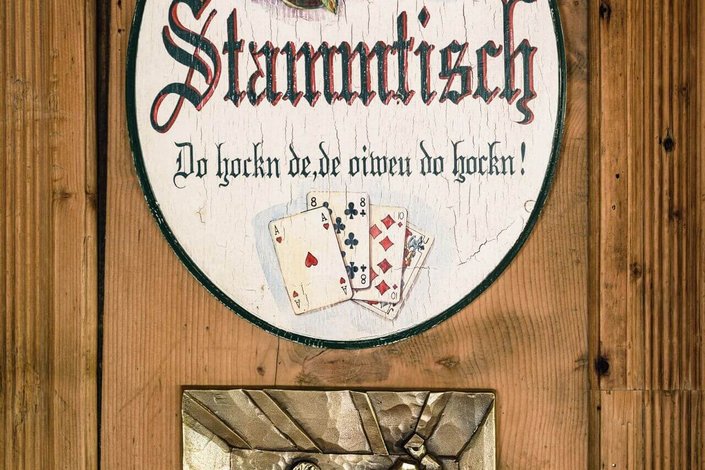 Malerei für den Stammtisch