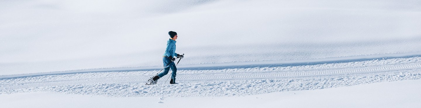 The winter hiking tour by Doris