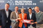 Sepp Straka tees off at the Austrian Alpine Open 2026 in Kitzbühel – Tyrol