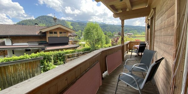 Aussicht Balkon Hornblick
