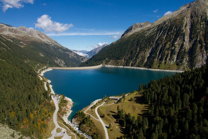 Schlegeis alpine road