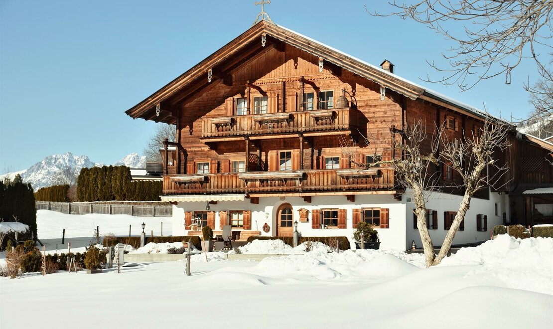 Winter aussen Astlingerhof
