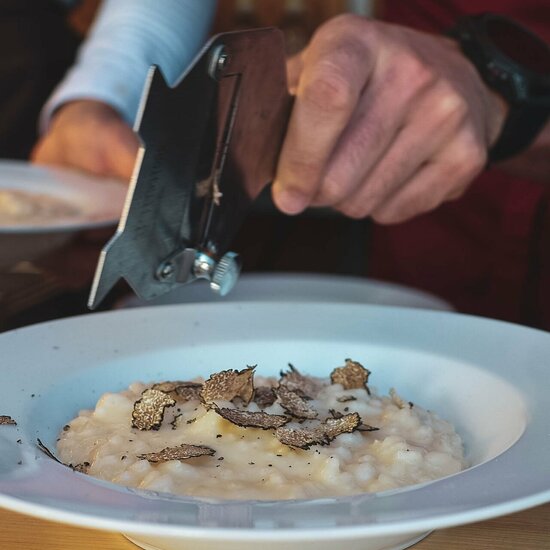 Risotto mit schwarzem Trüffel - Kitz Kulinarik x Piemont