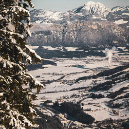 Discover Kitzbühel in winter – view from the Hahnenkamm