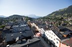 Panorama von der Kitzbüheler Innenstadt  