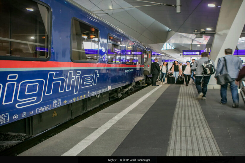 Traveling by Nightjet