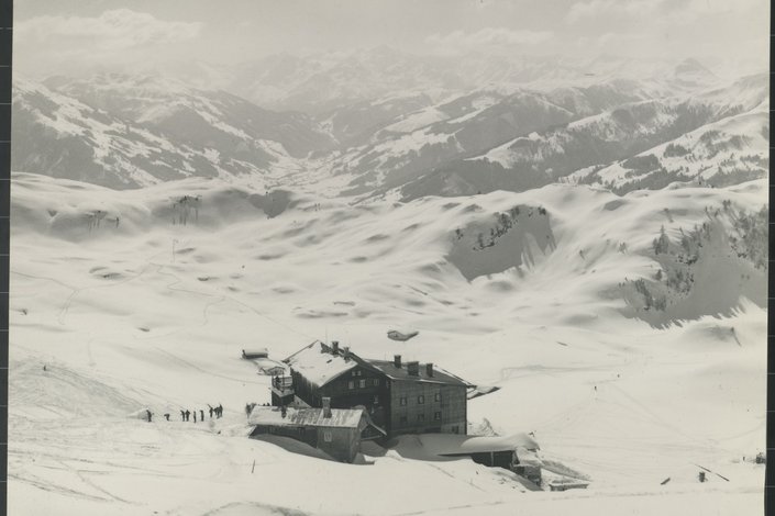 Kitzbüheler Horn Schwarz Weiß