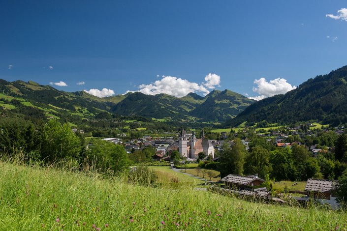 Stadtansicht Kitzbühel