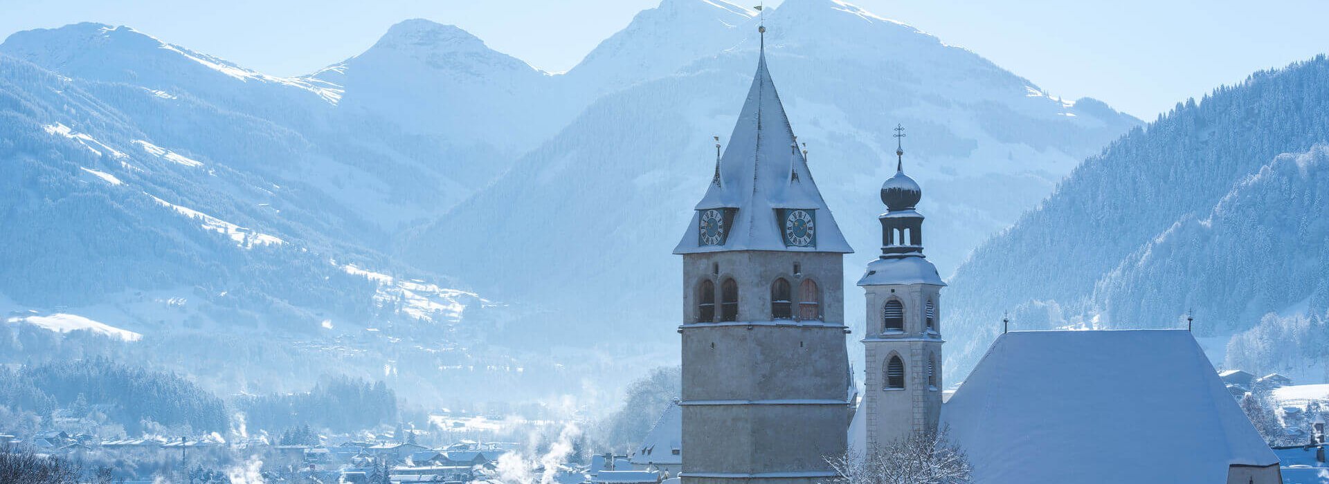 Kitzbühel im Schnee 