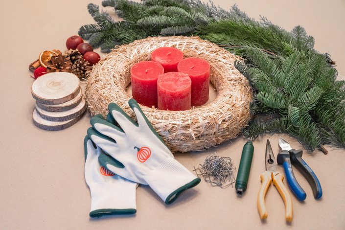 Adventkranz Zubehör