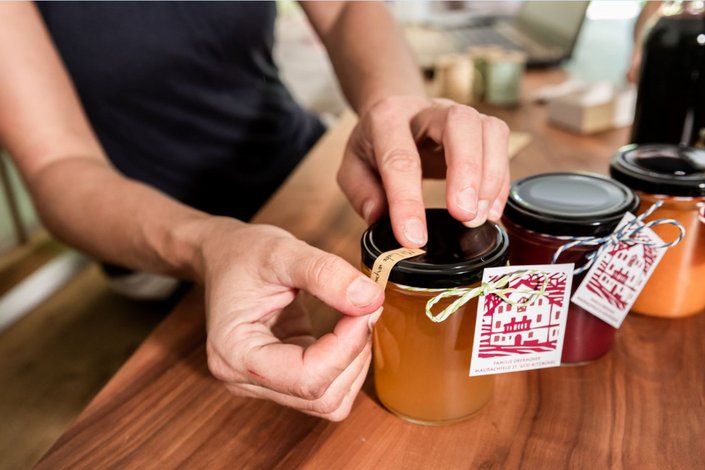 Marmeladengläser