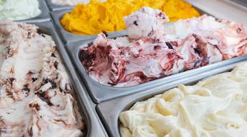 verschiedene Eissorten