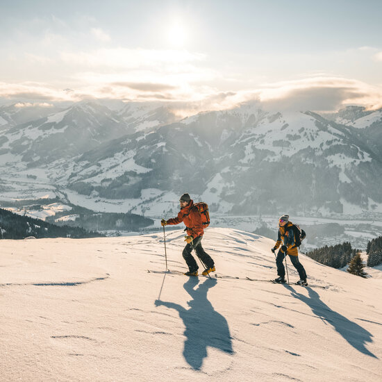 Ski tourers in Kitzbühel