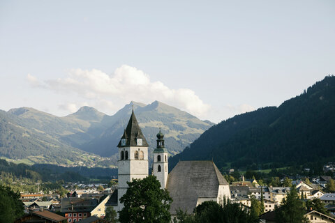 Stadtansicht Kitzbühel