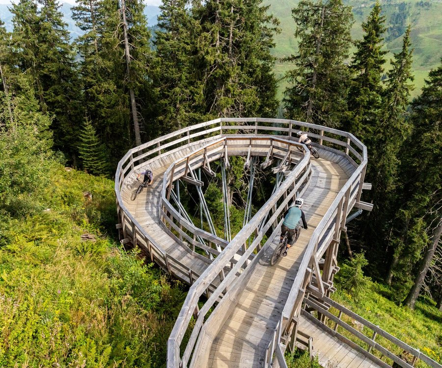 Biken am Berg
