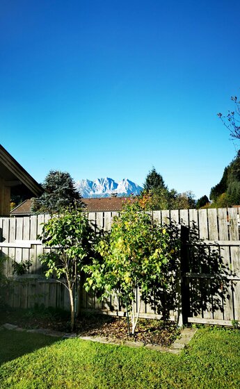 Blick von der Terrasse