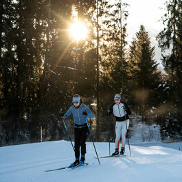 Discover the cross-country ski trails in Kitzbühel
