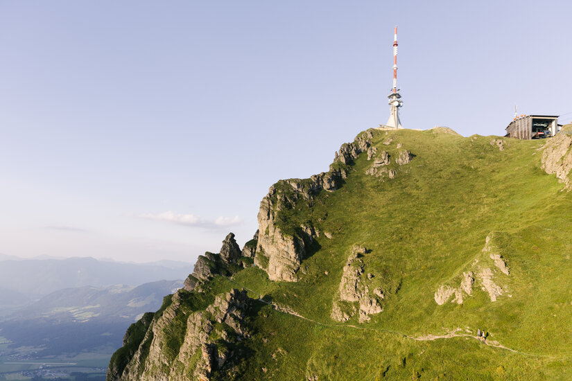 The Kitzbüheler Horn with its transmission tower