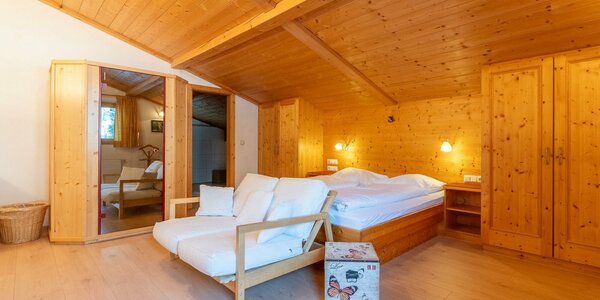 Familienzimmer mit Infrarotsauna