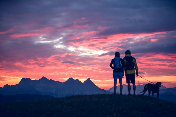 Hornköpfl im Sonnenuntergang 