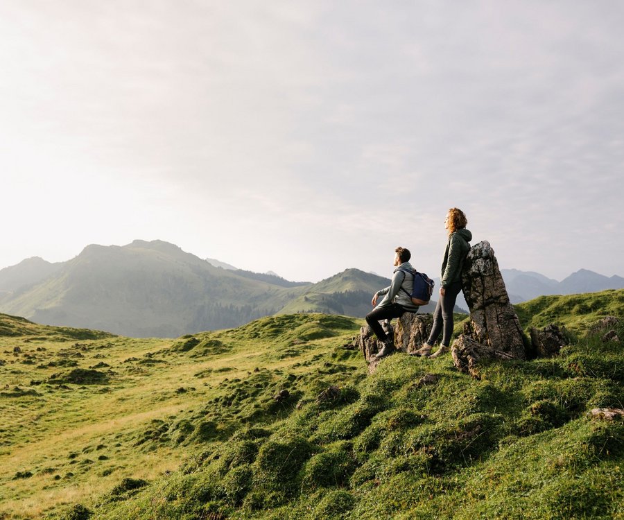 Wanderer in Kitzbühel