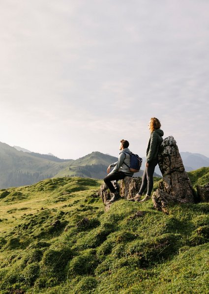 Wanderer in Kitzbühel