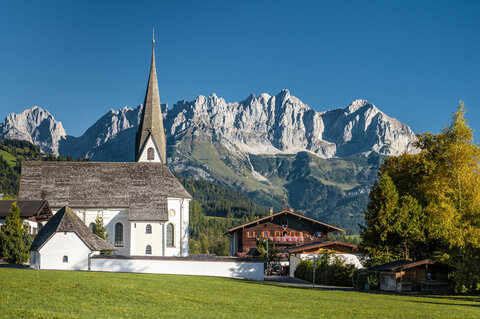 Ortsansicht Reith bei Kitzbühel 