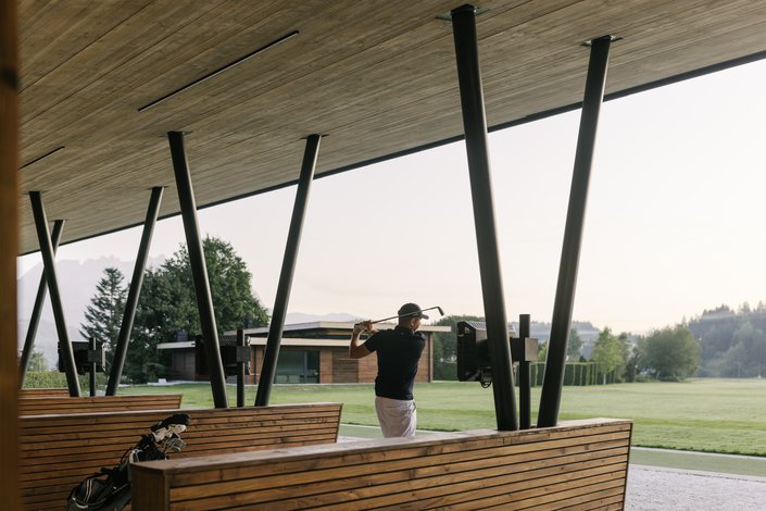 Die Driving Range in Kitzbühel