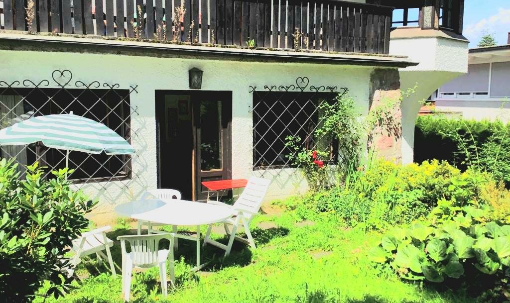 Terrasse und Garten