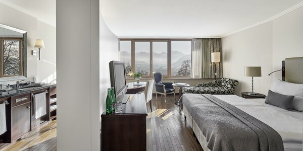 Panorama Zimmer Lebenberg Schlosshotel