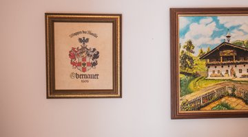 Bilder an der Wand 