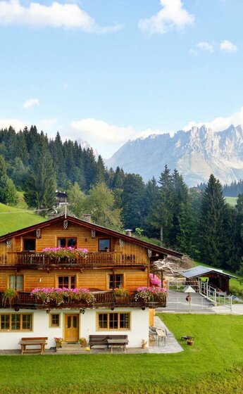 Hof vor dem Wilden Kaiser