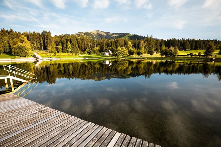bathing lake kirchberg 