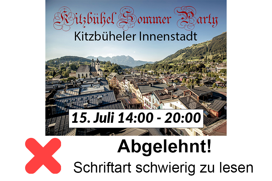 LED Sujet - Kitzbühel Tourismus