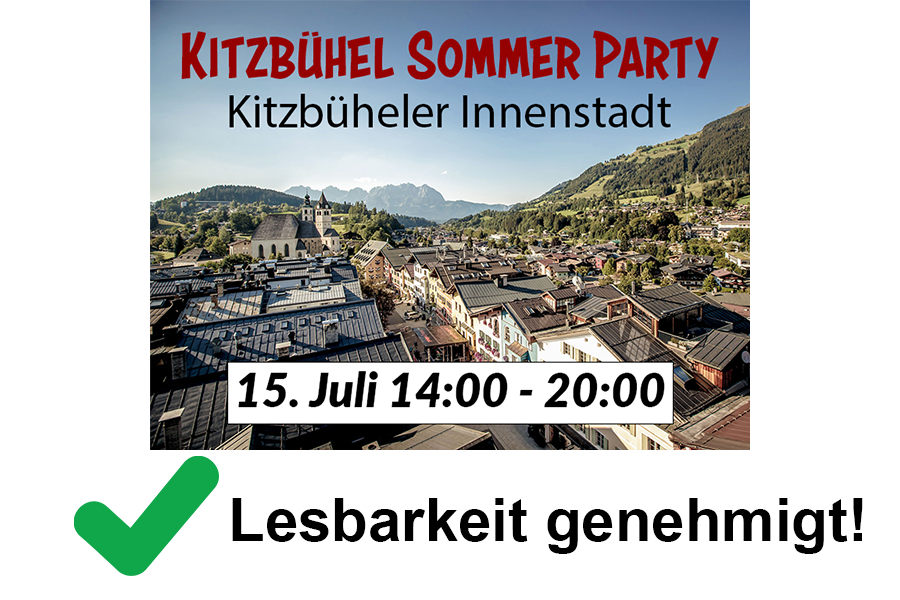 LED Sujet - Kitzbühel Tourismus