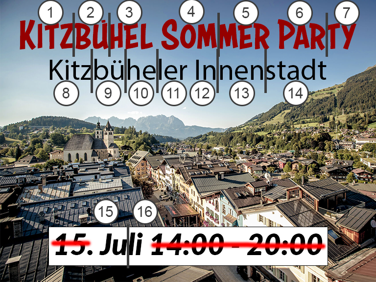 LED Sujet - Kitzbühel Tourismus