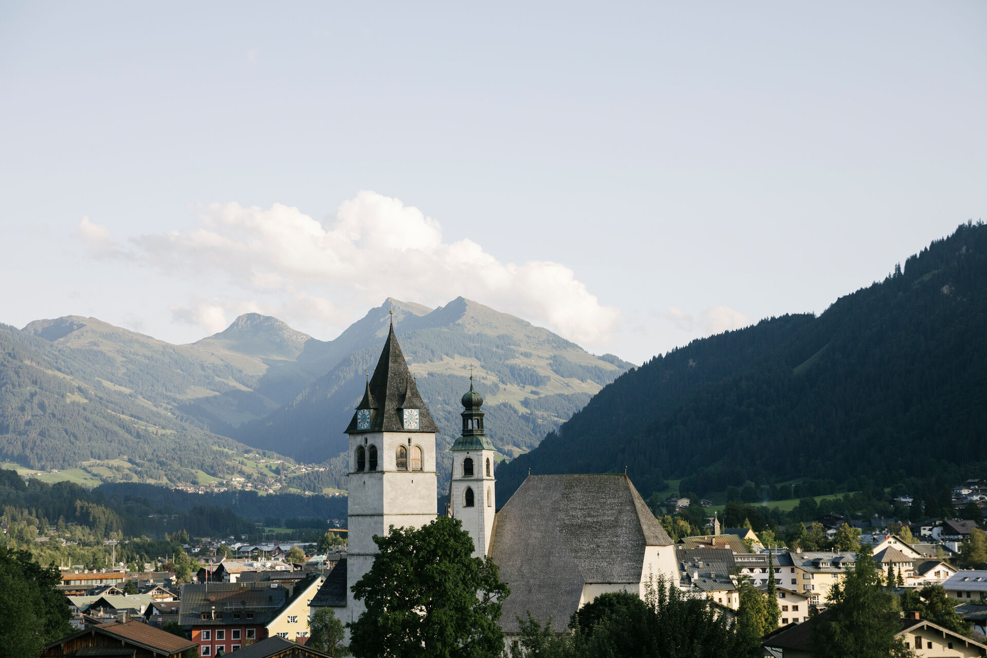 Stadtansicht Kitzbühel