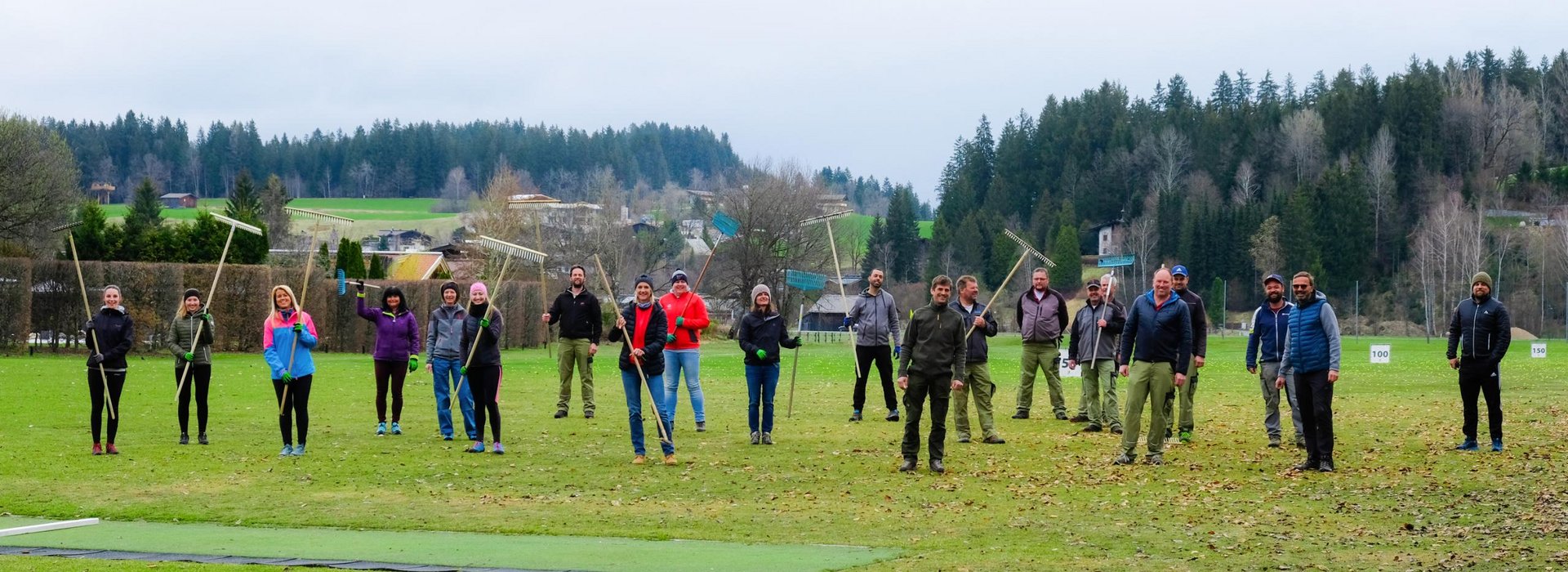 Aufräumarbeiten Kitzbühel Tourismus 