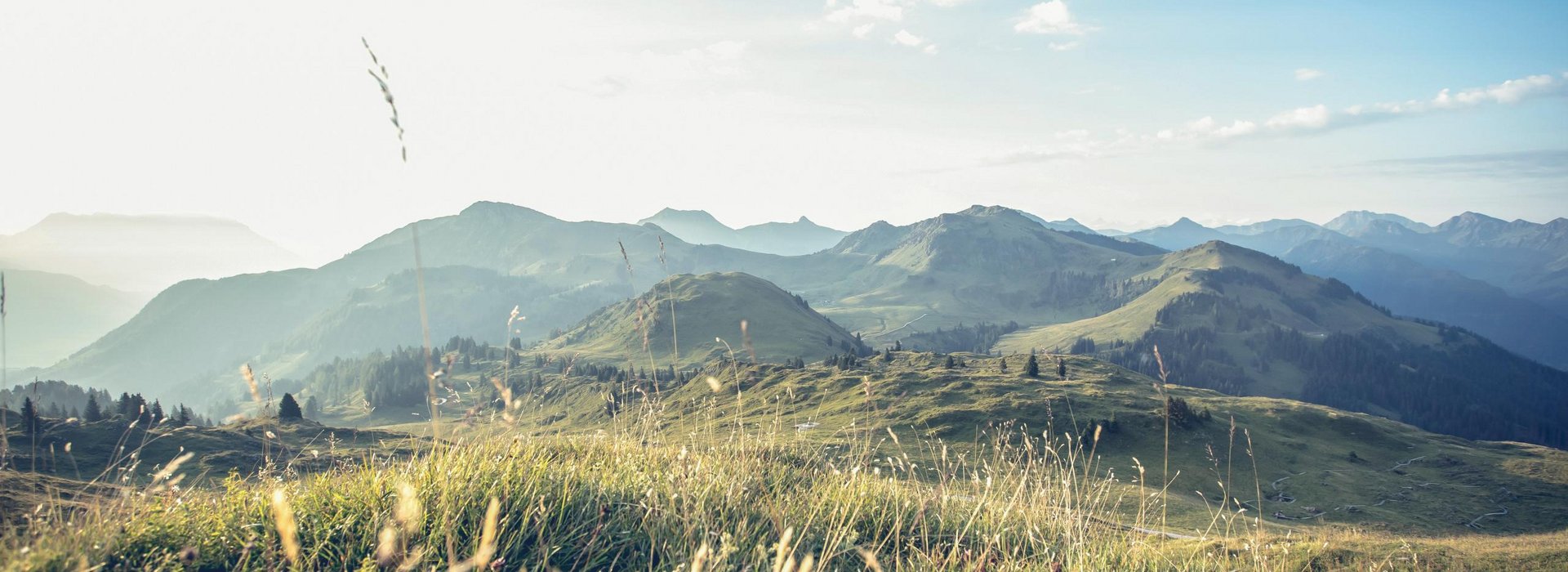 herrliche Bergkulisse in Kitzbühel 