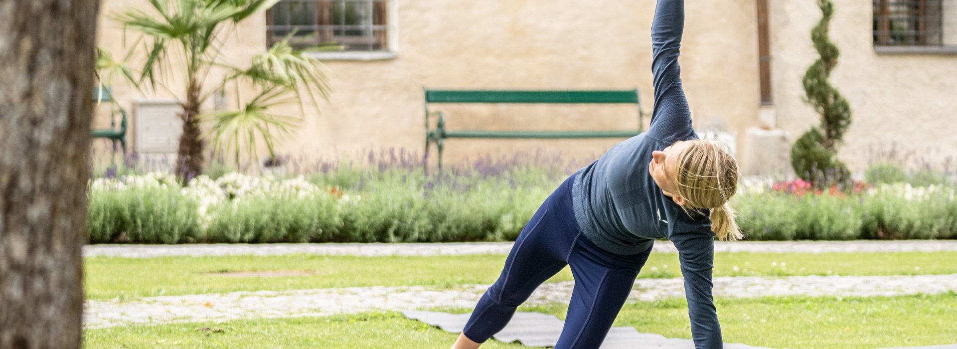 Yoga im Park 