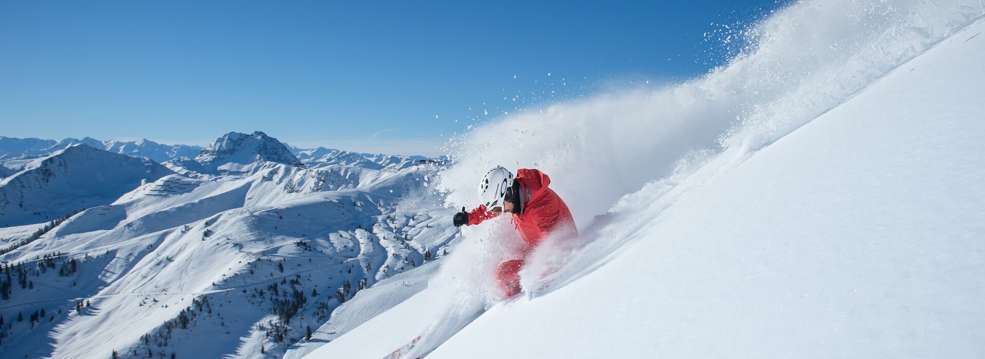 Powdern im Skiparadies Kitzbühel 